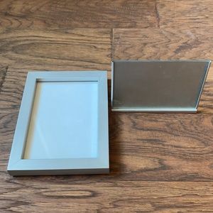 ✴️ FREE W/ PURCHASE 🖼️ Silver Picture Frame Set